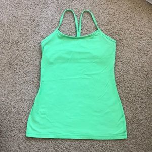 Lulu lemon athletica Green tank 8